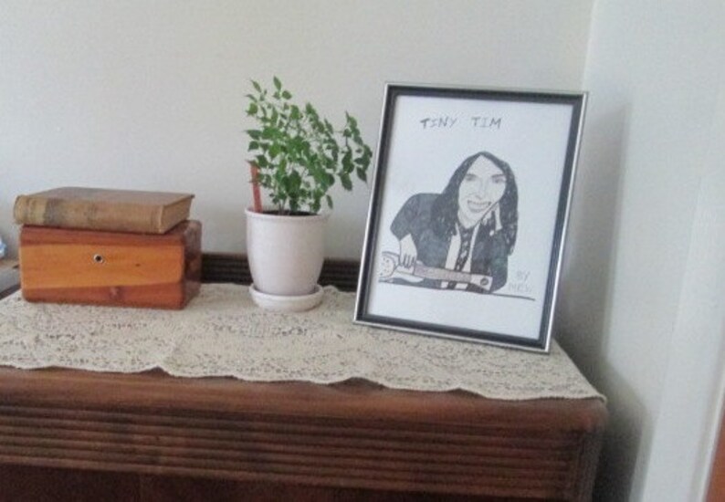 Tiny Tim Signed Digital Print Etsy