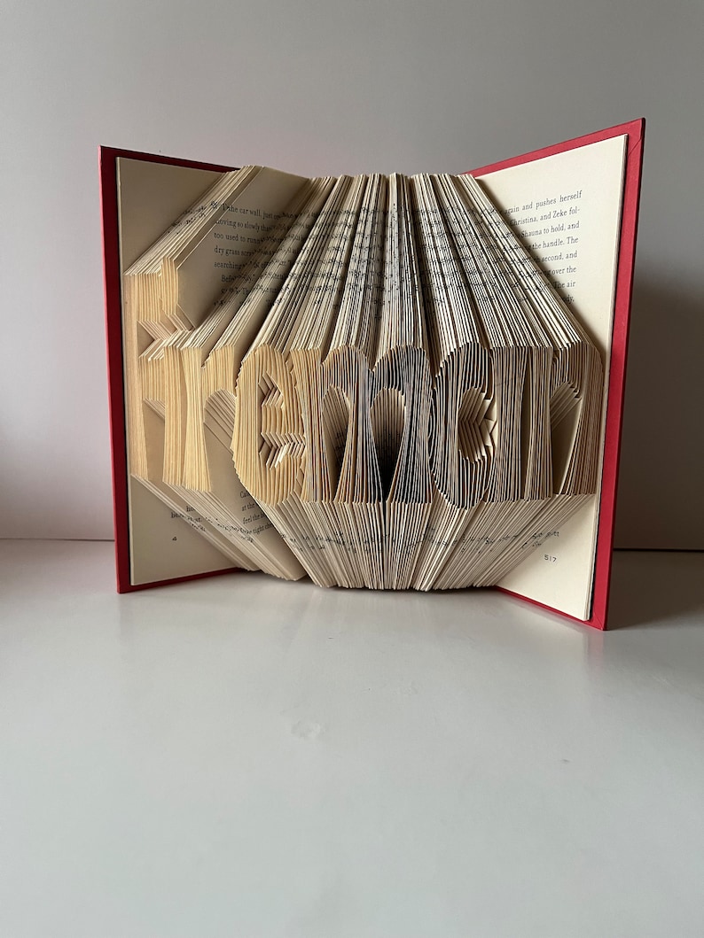 Book Pattern Make Book Folding Pattern, Pattern Book, Fold Your Own Book, Mark and ...