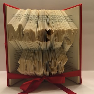 Marry Me? Unique Proposal, Best Selling Item, Ask Her, Ask Him, Book Sculpture, Unique Present, For Book Lover, Marriage Proposal, Book Fold