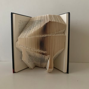 Piano Gift, Piano Sculpture, For Piano Player, for Pianist, For Music Lover, Musician Gift, Music Studio Décor, Unique Gift, Folded Book Art