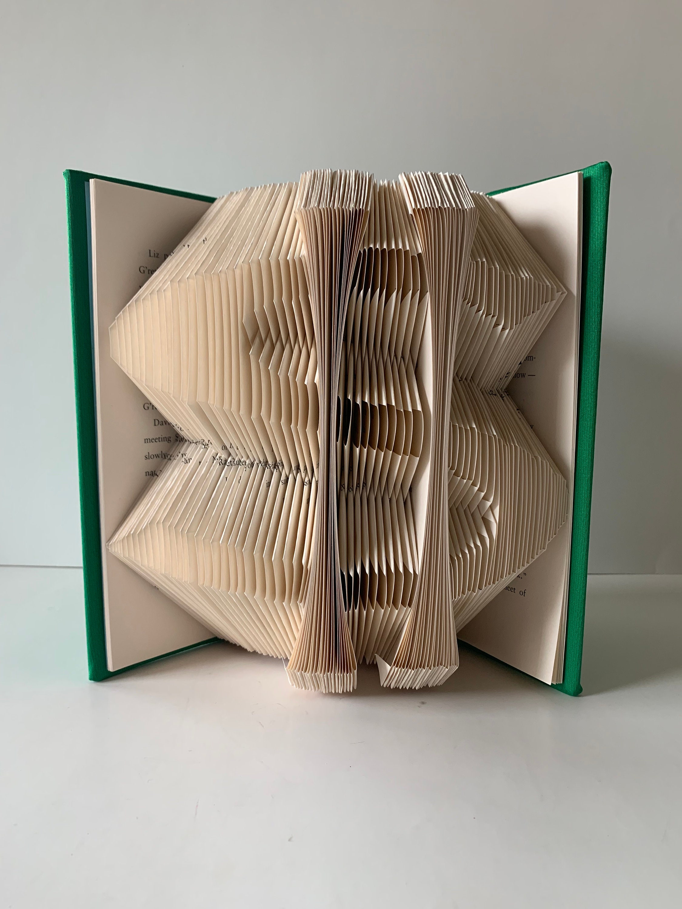 Dollar Sign Pattern Book Fold Pattern Book Folding Book