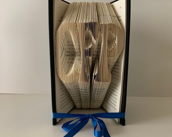 Elegant CFP Book Sculpture - Beautiful Desk Book Art for Financial Advisors and Money Managers