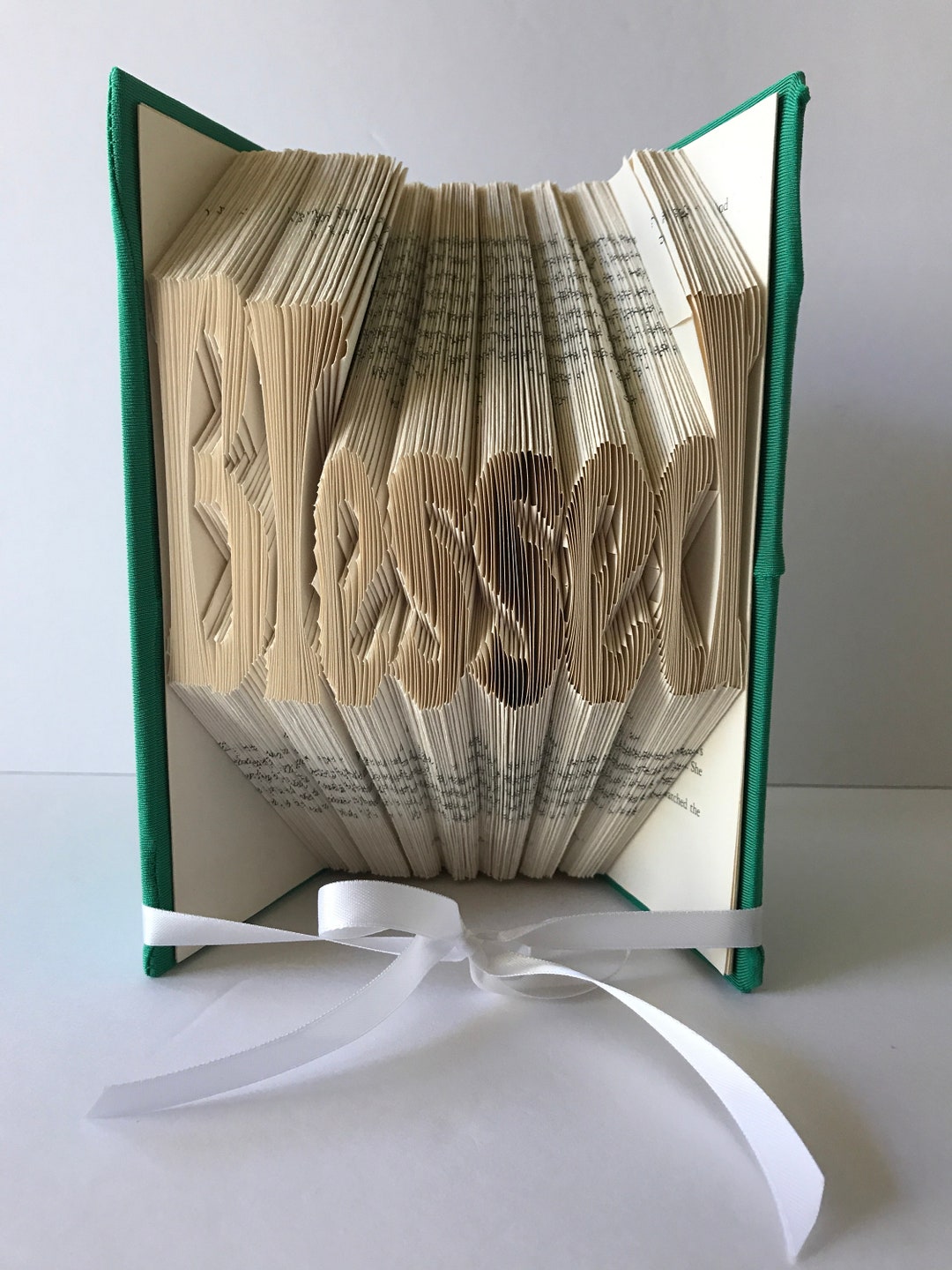 Unique Bless Blessed Sculpture Bless You Unique Book Art Religious Gift Personalized ...