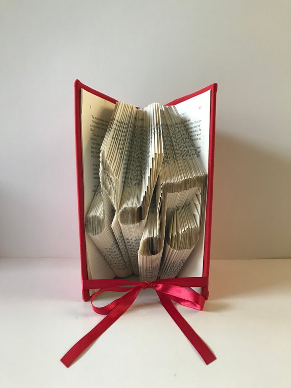 Music Notes Book Fold Book Sculpture Music Teacher Gift Etsy