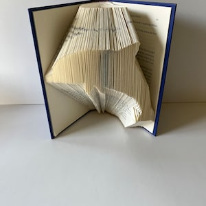 Book Folding Pattern - Book Sculpture - Pattern Book - Mark and Measure ...