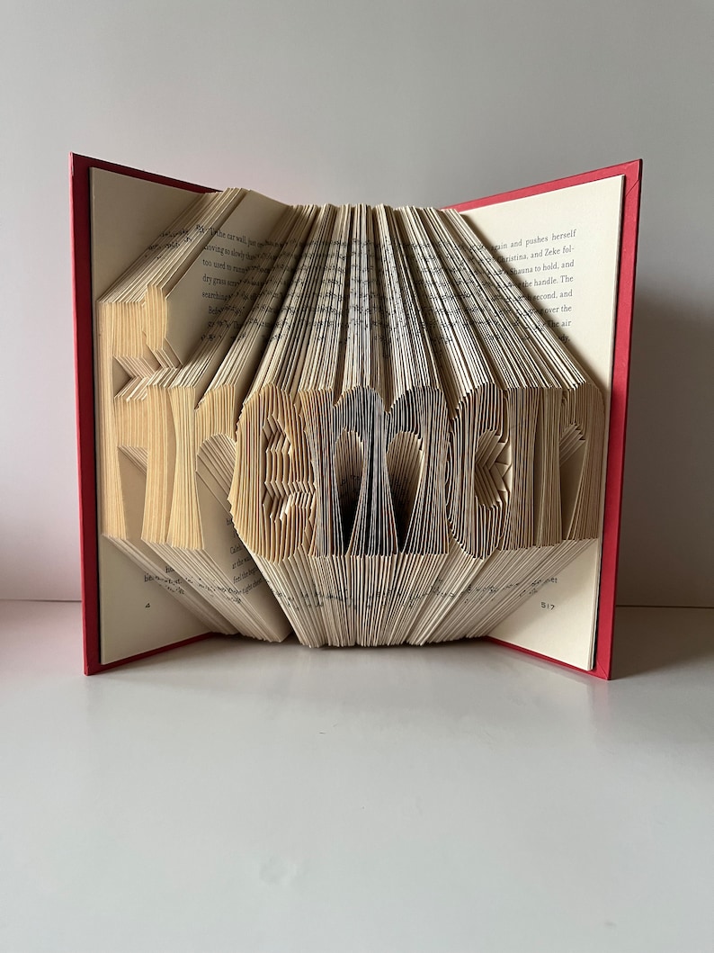Book Folding Pattern, Pattern Book, Fold Your Own Book, Mark and ...