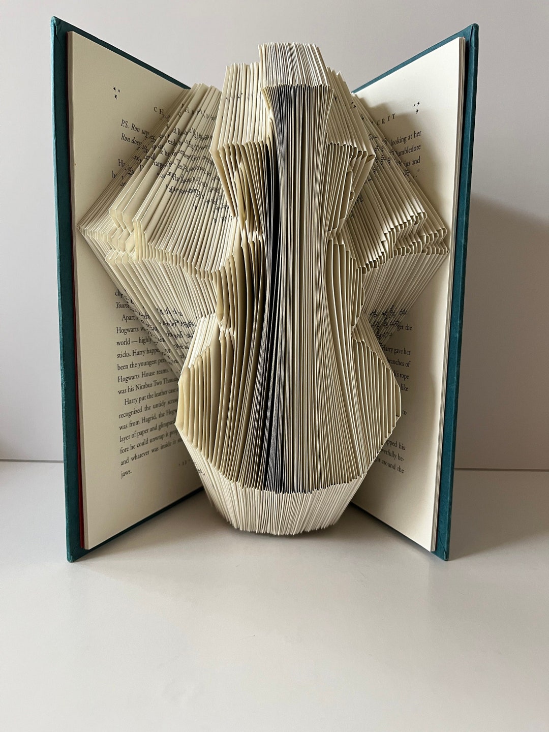 Book Fold Pattern, Snowman Sculpture, Mark and Measure, Tried and ...