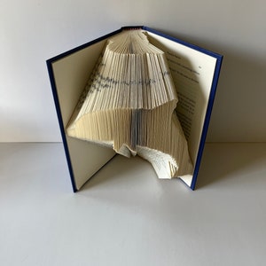 Book Folding Pattern - Book Sculpture - Pattern Book - Mark and Measure ...
