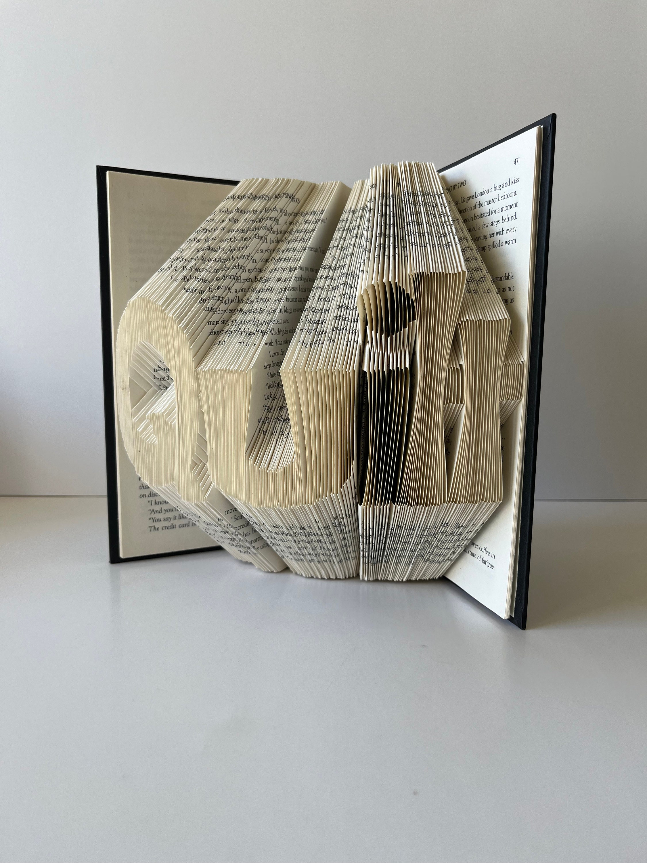 Book Folding Pattern, Book Sculpture, Tried and Tested, Mark and ...