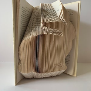 Bunny Sculpture Book Folding Pattern Mark and Measure Tried and Tested ...