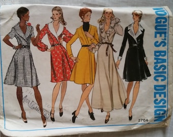 Vintage Vogue pattern 2764 size 14