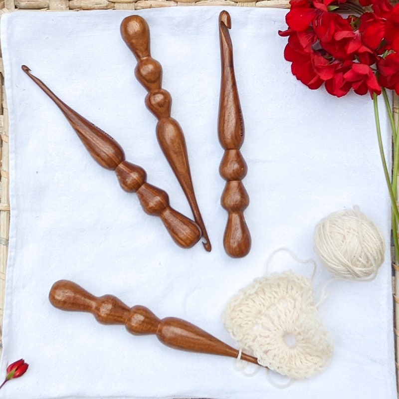 Wood Crochet Hook - Etsy
