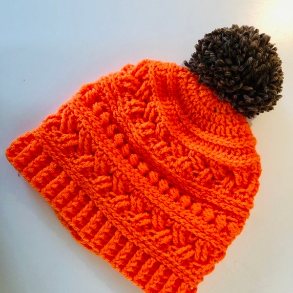 Crochet hat (S, 48cm)