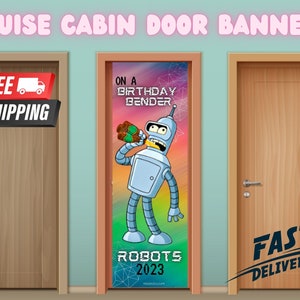Cruise Door Decorations | Cruise Cabin Door Sign | Cruise Door Decor | Cruise Cabin Door Banners | Personalized | Custom