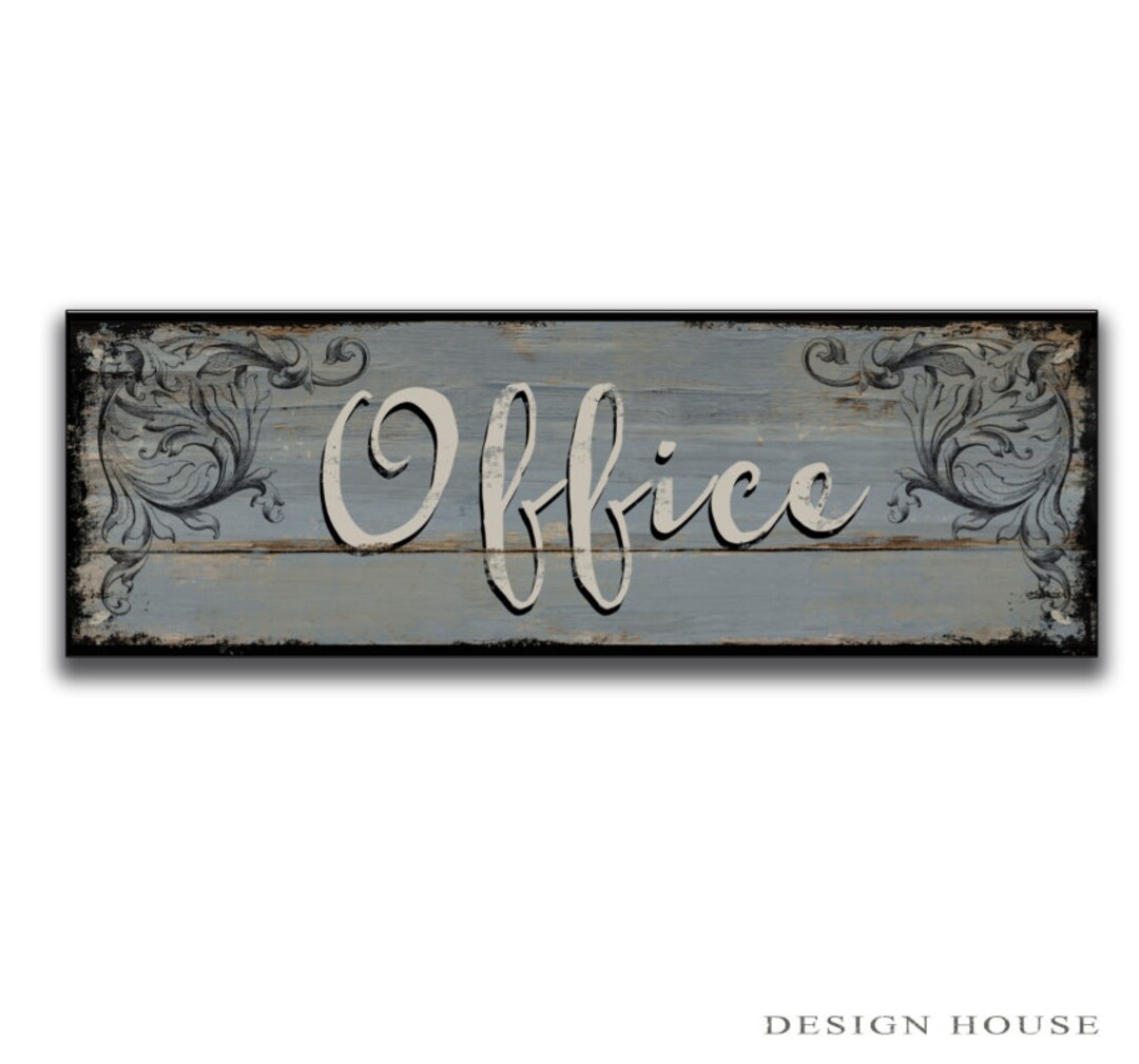 Office Signs Home Office Signs Business Signs Office Plaques Etsy