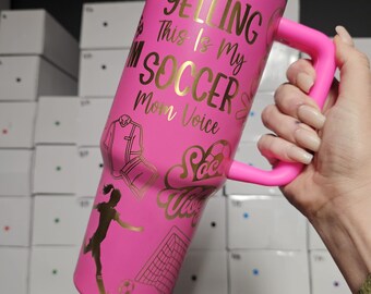 40oz Soccer Mama Tumbler
