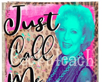 Just call me Petty Betty sublimation transfer