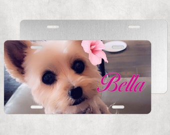Custom Photo Aluminum License Plate | Personalized Car Tag