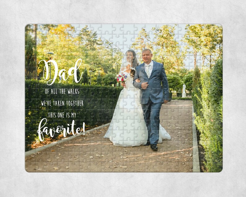 Personalized 252 piece Puzzle, Custom Jigsaw Puzzle, Christmas gift, Unique Photo Gift, Custom Wedding Gift image 5