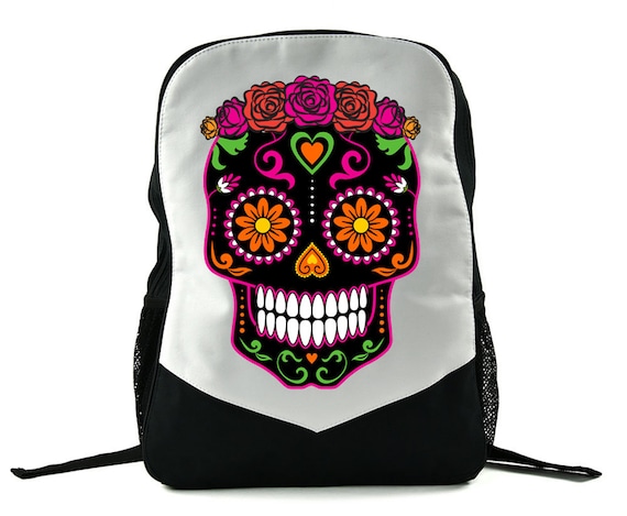 sugar skull backpack