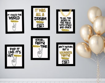Hip Hop Party Etsy