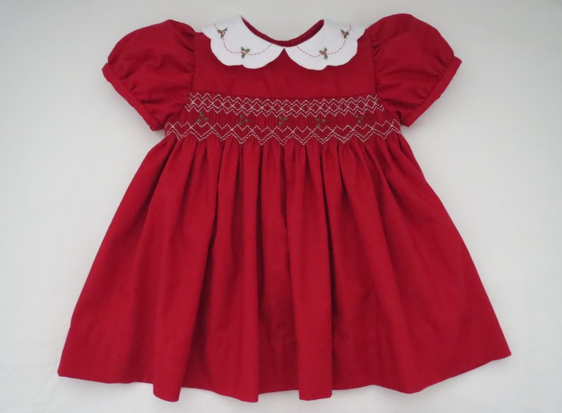 baby girl white christmas dress