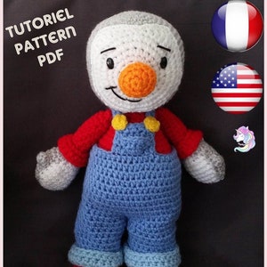 T'Choupi TUTORIEL-CROCHET PATTERN image 1