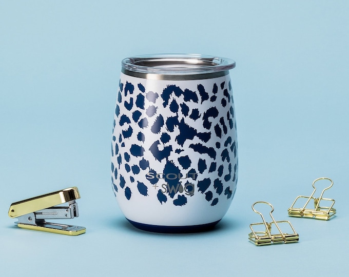 Swig Life Stemless Wine Glass with Slider Lid 14 oz