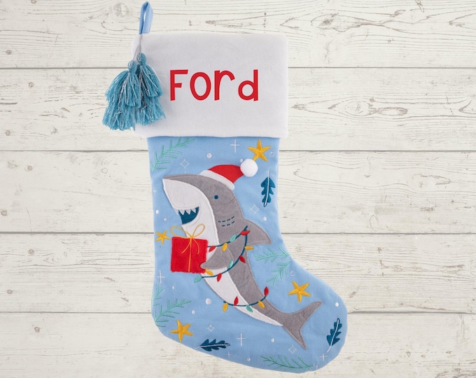 Personalized Christmas Stocking with name embroidered