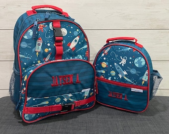 Children's Backpack and Lunchbox: Embroidery Personalization