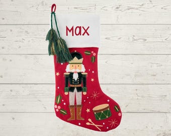 Personalized Christmas Stocking with name embroidered