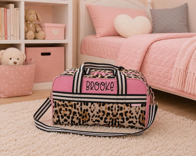 Children's All Over Print Duffel Bag FREE Embroidery Personalization
