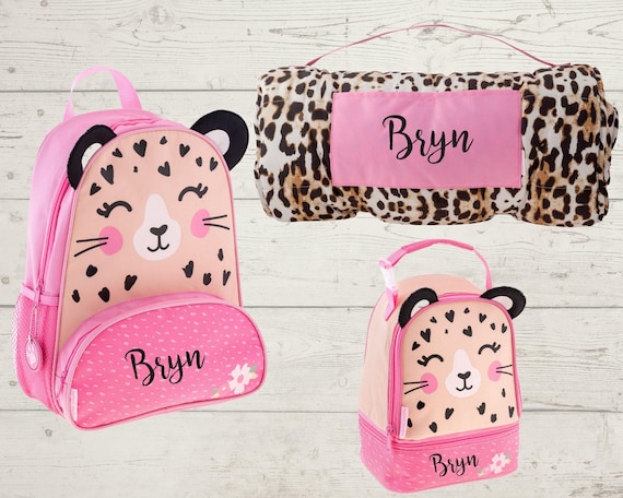 Children's Nap Mat Sidekick Backpack and Lunch Pal Set with Embroidery Personalization