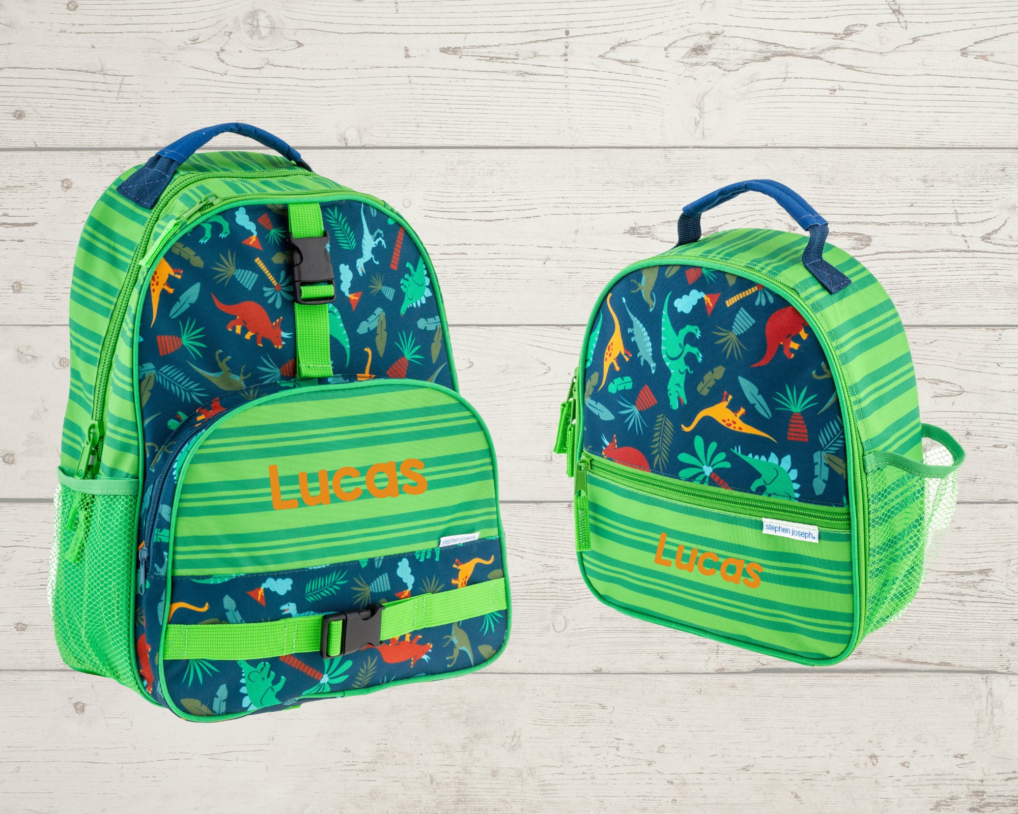 personalized backpack and lunchbox sets