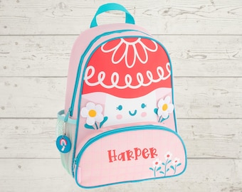 Personalized Kids Backpack with Embroidery: Stephen Joseph School Bag