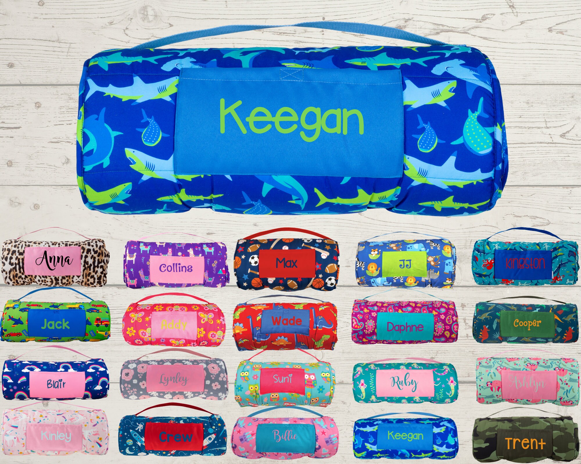 pillow with blanket attached