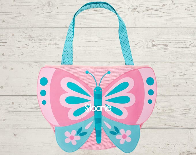 Children's Beach Bag and Sand Toys with Embroidery Personalization