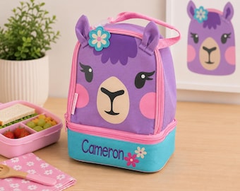 Personalized Childrens Lunchbox with Embroidery Personalization - Lunch Pal for Kids
