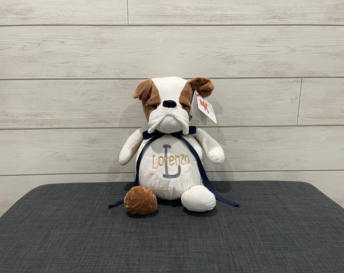Personalized Stuffed Animal: Embroidered Keepsake Gift