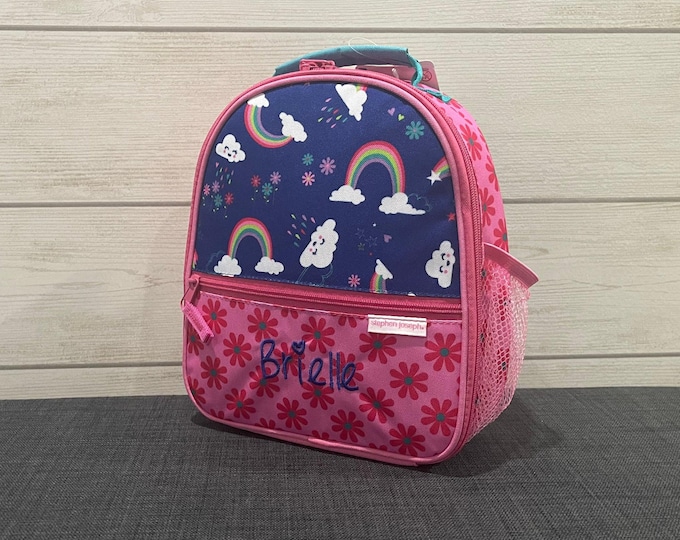 Personalized Childrens Lunchbox with Embroidery Personalization - Lunchbox for Kids