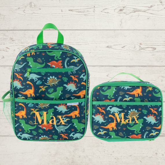 Junior Backpack and Lunchbox Set with Embroidery Personalization