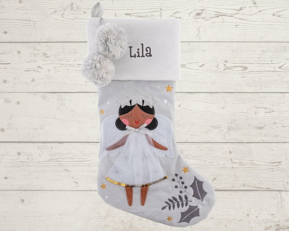 Personalized Christmas Stocking with name embroidered