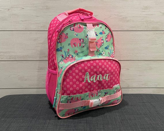 Embroidered Kids Backpack: Personalized School Travel Bag