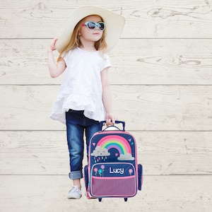 Rollgepäck für Kinder FREE Stickerei Personalisierung Handgepäck