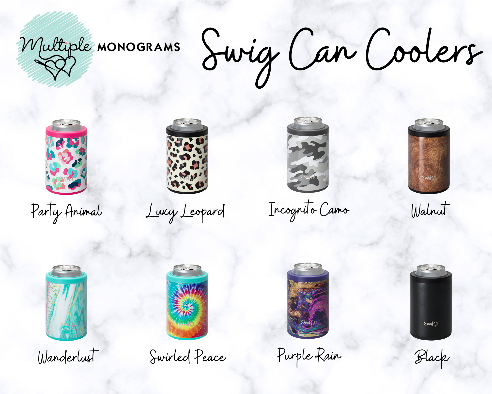 Swig Life Wanderlust Can + Bottle Cooler (12oz)