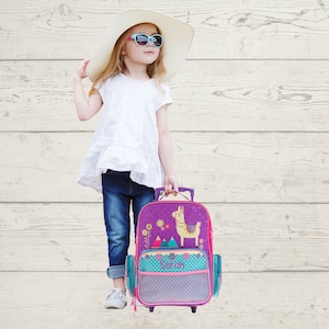 Rollgepäck für Kinder FREE Stickerei Personalisierung Handgepäck