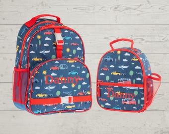 Children's Backpack and Lunchbox: Embroidery Personalization