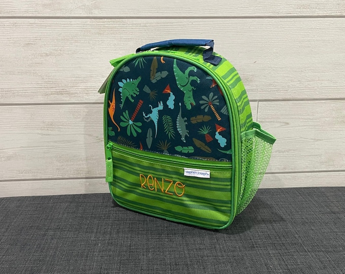 Personalized Childrens Lunchbox with Embroidery Personalization - Lunchbox for Kids