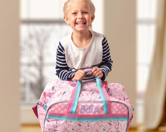 Children's All Over Print Duffel Bag FREE Embroidery Personalization