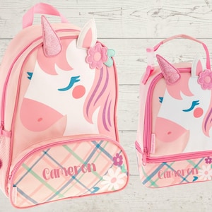 Children's Backpack and Lunchpal Set with Embroidery Personalization